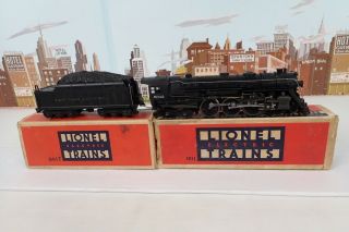 Vintage Prewar Lionel Oo Gauge No.  001 5342 Nyc Hudson Steam Engine & Tender W/b