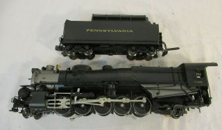 O Scale Sunset Models 3rd Rail N 1s 2 - 10 - 2 Steam Loco/Tender - Pennsylvania 7344 5