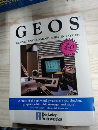 Vintage - Geos Graphic Environment Operating System Version 2.  0 Read