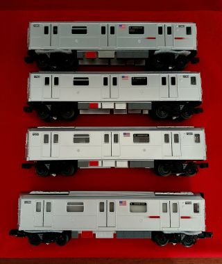 Mth 30 - 20191 - 1 Mta Nyc Subway R - 142a 4 Car Set With Protosound 3 (ps3).