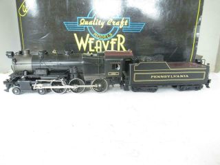 Weaver O Gauge Trains - 3 Rail - Brass Pennsylvania 4 - 6 - 0 G5 Steam Loco - Ln - Hb1