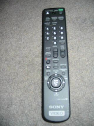 Sony Vcr Remote Control Rmt V306 Slvn50 & Slv N51 & Slv N55