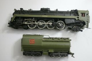 Vh Models Brass Canadian National Cnr 4 - 8 - 2 6060 Locomotive (for Parts/repair)