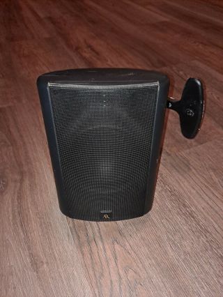 Acoustic Research Black Speaker With Mount (single Speaker Only)