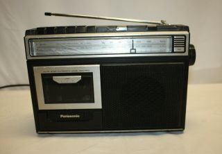 Vintage Panasonic Am/fm Radio And Cassette Player / Recorder