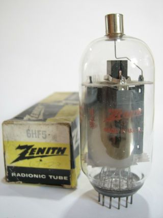 One 19?? Ge/zenith 6hf5 Tube - Precision 10 - 60 (stock : A24)