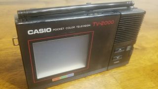Casio Tv - 2000 Liquid Crystal Color Television