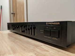 Pioneer Gr - 470 Dual 7 - Band Graphic Equalizer