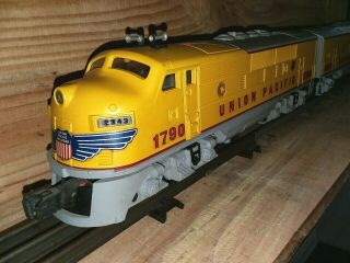 Lionel 2343 Up Union Pacific Re - Paint Diesel Locomotive Engine,  Ab,  F3,  Custom