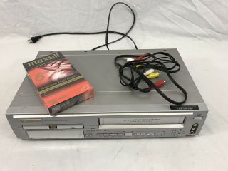 Emerson Video Cassette Recorder & Dvd / Cd Player 4 Head Hi - Fi Stereo