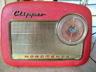 Vintage NORDMENDE CLIPPER Short Wave Radio 2