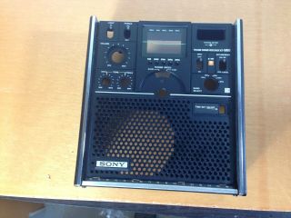 Front Cabinet Panel For Sony Am/fm Receiver For Model No.  Icf - 5800.
