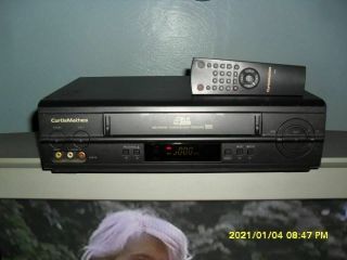 Curtis Mathes Cmv 62002 Vhs Vcr 4head Hi Fi Stereo With Remote And Cables
