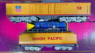MTH 20 - 2124LP Union Pacific GAS TURBINE DIESEL ENGINE 3 CAR SET W/Proto Sound 4