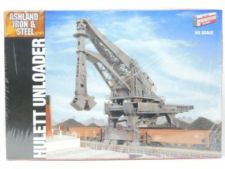 Ho 1/87 Walthers 933 - 2966 Hulett Unloader - Ashland Iron & Steel Building Kit