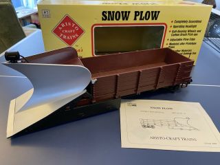Aristocraft G Scale Snow Plow Colorado & Southern