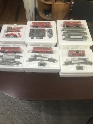 On30 Scale Hawthorne Village 6 Fire Fighters Hero’s Express Nos (ho341220)