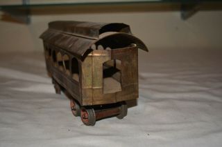 Carlisle & Finch Prewar Lionel Standard Gauge 2 Trolley Body Pass Car 1903 2