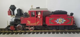 Lgb 25171 Christmas Locomotive And Power Tender Hard To Find Santa Claus G Scale