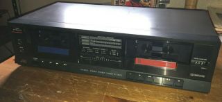 Vintage Jvc Td - W20 Stereo Double Cassette Deck - High Speed Dubbing - Dolby Read