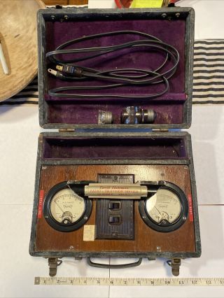 Early Antique Radio Television Service Repair Tester