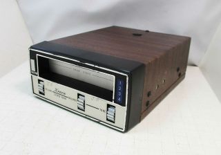 Kraco Model Ks - 400a 8 - Track Auto Stereo Tape Player With Belt Replaced -