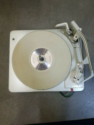 Packard Bell Stereo 4 Speed Turntable From Console - Was 1966