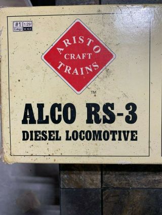 Aristo - Craft Trains,  ALCO RS - 3 Diesel Locomotive,  PRR Green,  1997 5