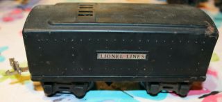 Lionl 1689w Pre War Lionel Lines Tender W/whistle,