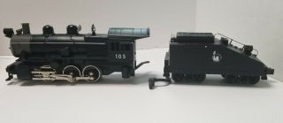 Railking 0 - 6 - 0 B - 6 Switcher Steam Engine Jersey Central 105 W/proto - Sound 2.  0