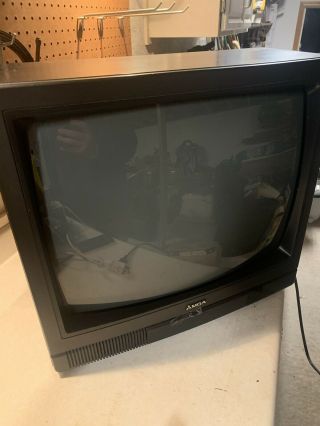 1988 Mga Mitsubishi Cs - 1946r Color Tv 19 " Retro Gamer Cs - 1344r W/ Remote