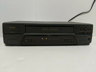 Symphonic Sl2820 Vcr Video Cassette Recorder With Digital Tracking - Tested/works