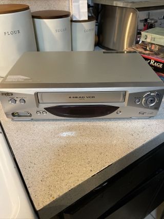 Sanyo Vwm - 700 4 Head Vcr Vhs Player - Perfectly Cleaned &