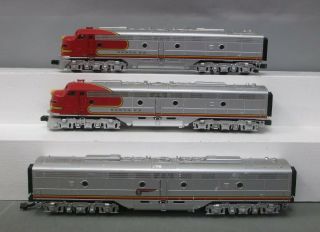 Mth 20 - 2234 - 1 O Santa Fe E - 8 Aba Diesel Locomotive Set W/proto (set Of 3)