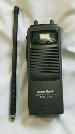 Radio Shack Trc - 225 Walkie - Talkie,  In - Box,  Pre - Owned,
