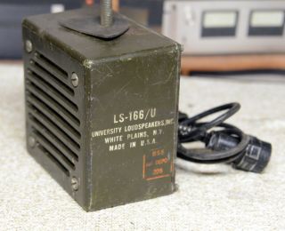 University Military Loudspeaker Ls - 166/u