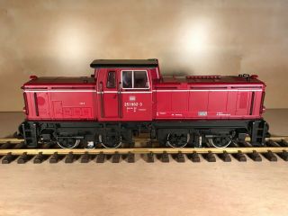 LGB 2051 G Scale - DB Diesel Locomotive w/ box -, 4