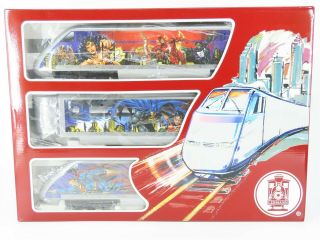 G Scale Lgb 92950 Limited Edition Warner Bros.  Dc Comic Heroes Train Set