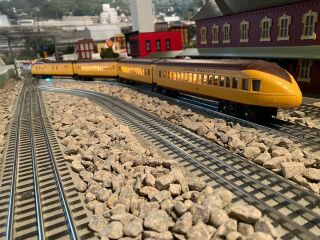 MTH 30 - 2197 - 1 Union Pacific M10000 Diesel Passenger Set PS2 with Extra Car - C7 5