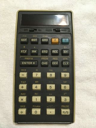 HP - 25 Hewlett - Packard Scientific Calculator with bundle - NOT 2