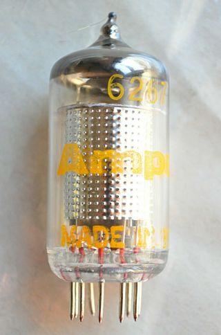 Amperex Ef86 6267 Vacuum Tube Good Preamp Audio 9 Pin