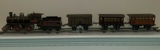 Bing 0 - 4 - 0 - 1 Gauge Clockwork Locomotive Empire State Express,  Full Set.