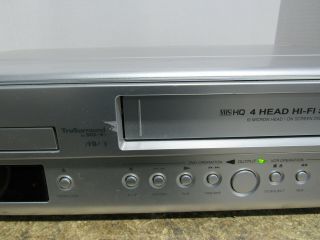 Sylvania SSD800 DVD/CD Player 4 Head HiFi VCR VHS Recorder and 3