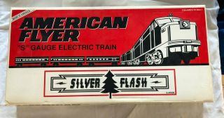 American Flyer Silver Flash Passenger Train Set Mib 6 - 49606 By Lionel