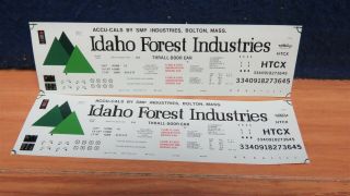 O SCALE 2 RAIL QUALITY CRAFT IDAHO FOREST ALL DOOR BOX CAR KIT IN 14 