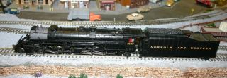 Broadway Limited N&w Y6b 2 - 8 - 8 - 2 Steam Locomotive