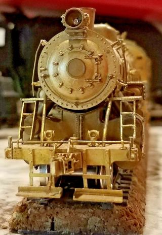 Key Imports / Samhongsa Ho Brass Pennsylvania L - 2s 2 - 8 - 2 Steam Locomotive,  In Ob
