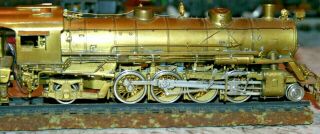 Key Imports / Samhongsa HO brass Pennsylvania L - 2s 2 - 8 - 2 steam locomotive,  in OB 2