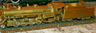 Key Imports / Samhongsa HO brass Pennsylvania L - 2s 2 - 8 - 2 steam locomotive,  in OB 5
