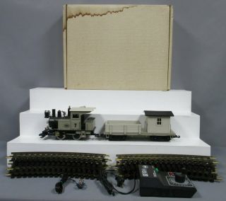 Hartland 000 - 846 Locomotive Steam Engine 0 - 4 - 0 W/ Work Caboose Set Ex/box